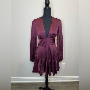 Abercrombie and Fitch Purple Skater Dress